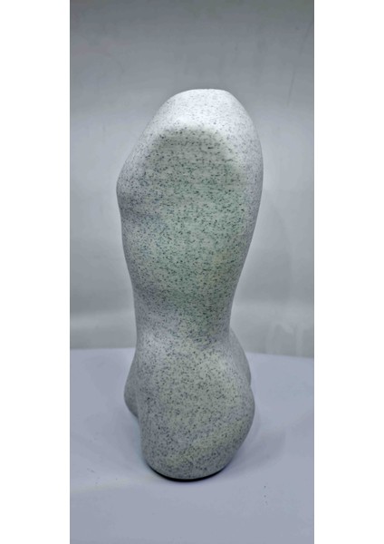 Vücut Şeklinde Vazo 20 cm Mermer Desenli indirimleri