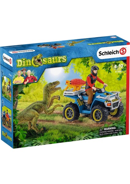 Dinosaurs Oyun Seti Velociraptorden Kaçış CDS41466