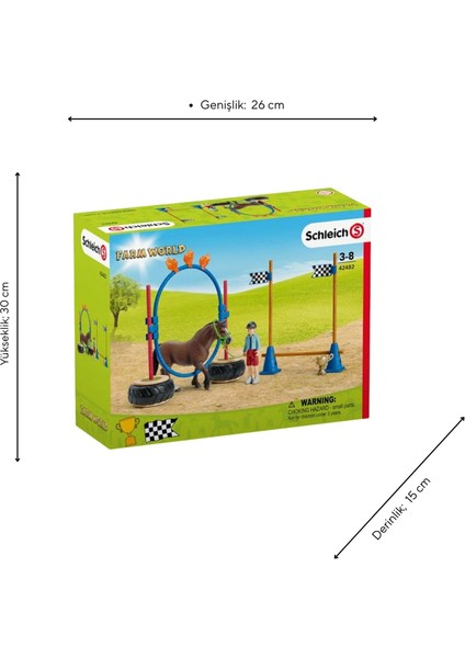 Farm World Oyun Seti Pony Yarış Seti CFW42482 fiyatları