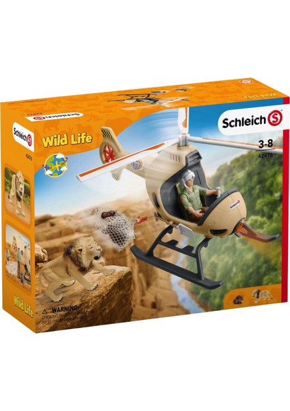Wild Life Oyun Seti Kurtarma Helikopteri CWL42476