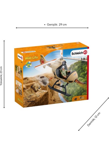 Wild Life Oyun Seti Kurtarma Helikopteri CWL42476 fiyatları