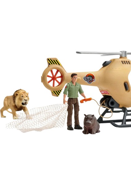 Wild Life Oyun Seti Kurtarma Helikopteri CWL42476 modelleri
