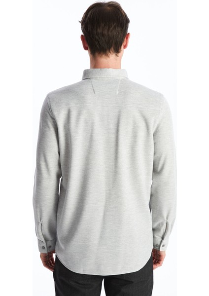 Yeni Sezon Slim Fit Uzun Kollu Erkek Gömlek fırsatları