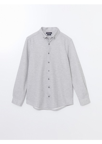 Yeni Sezon Slim Fit Uzun Kollu Erkek Gömlek indirimleri