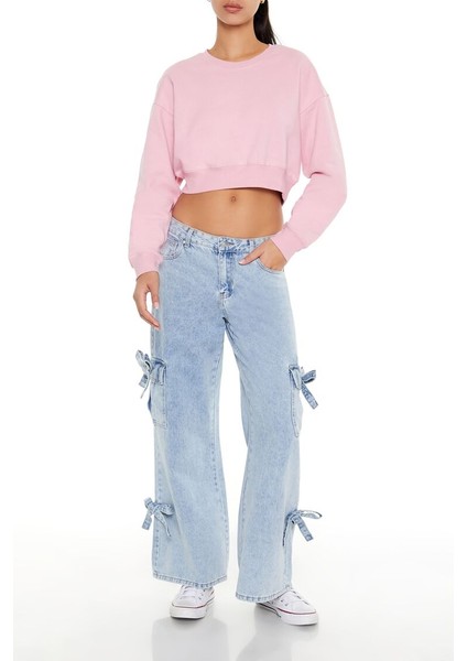 Crop Polar Sweatshirt fırsatları