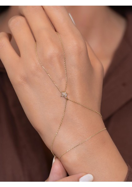 14 Ayar Altın Lotus Şahmeran