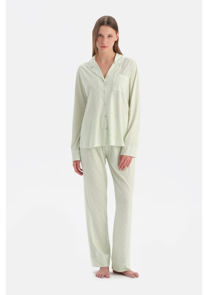 Kalp Desenli Gömlek Pantolon Takım fırsatları