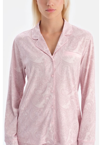 Şal Desenli Gömlek Pantolon Takım indirimleri