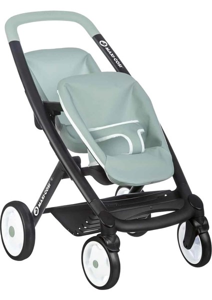 Nessiworld Smoby Maxi-Cosi Ikiz Oyuncak Bebek Arabası Yeşil