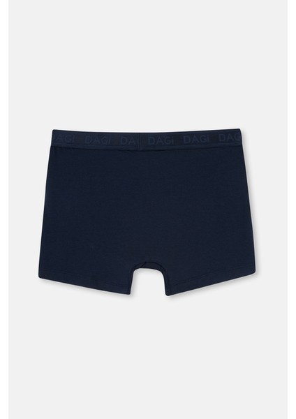 Lacivert Düz Micro Modal Boxer fiyatları