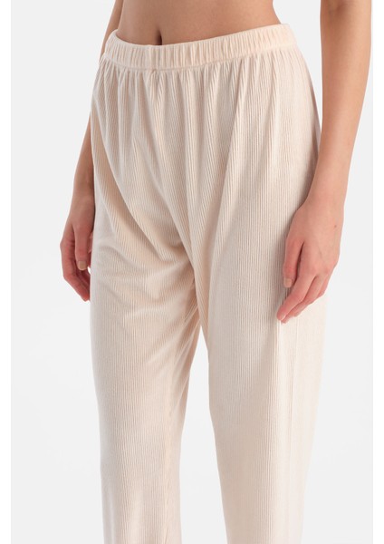 Ribli Kadife Gömlek Pantolon Seyahat Pj Seti