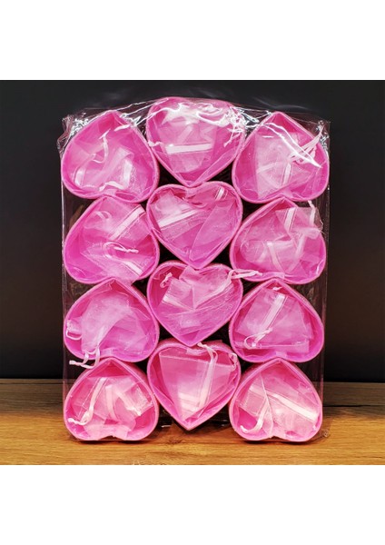 Pembe Kalpli Tül Kese fırsatları