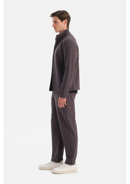 Fermuarlı Dik Yaka Sweatshırt modelleri