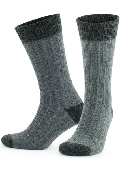 Alpaka Yünlü Topuk Burun Renkli Termal Kışlık Çorap 3096 fırsatları