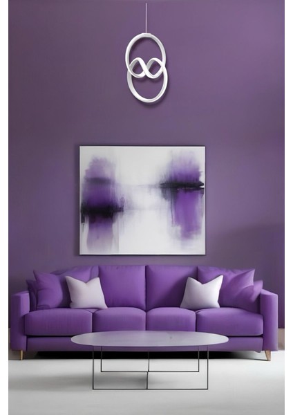 Evia White Tek Renk Modern Sarkıt LED Avize fırsatları