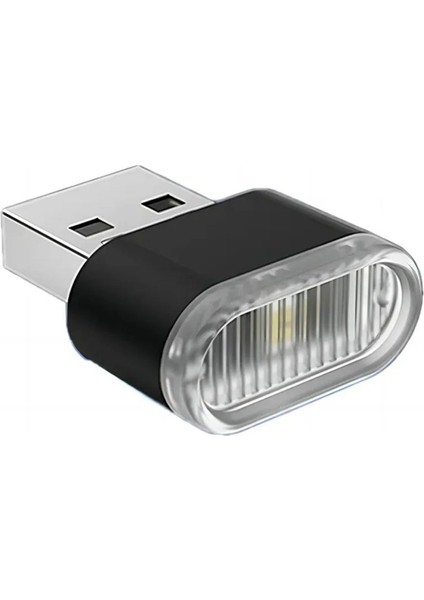 Mini USB LED Atmosfer Işıkları Araba Iç Neon Dekoratif Lamba Araba Acil Durum Aydınlatma Evrensel Pc Taşınabilir Fiş ve Playemitting Renk: Mavi Işık (Yurt Dışından)