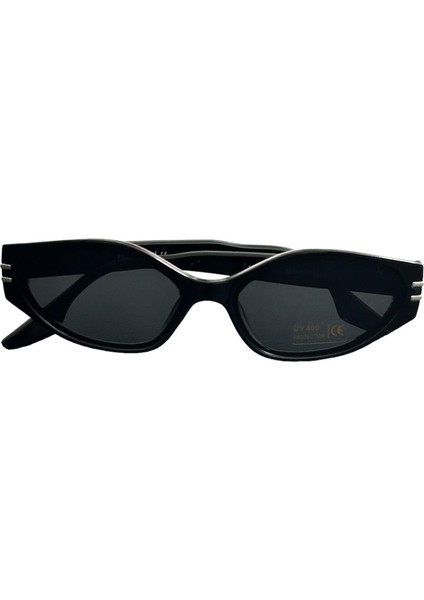 Siyah Mat UV400 Kadın Güneş Gözlüğü 615256 fırsatları