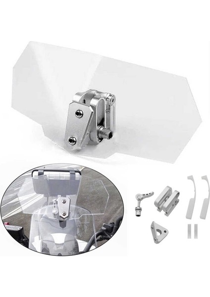 WD200 Motosiklet Ön Cam Uzatma / Deflektör Model A indirimleri