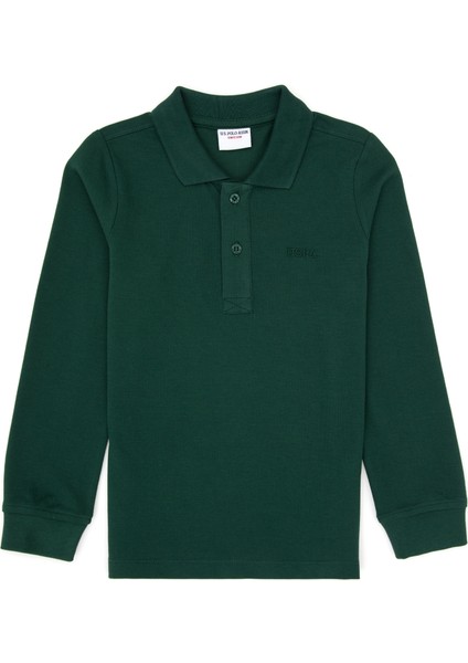 Erkek Çocuk Koyu Yeşil Sweatshirt 50313790-VR079