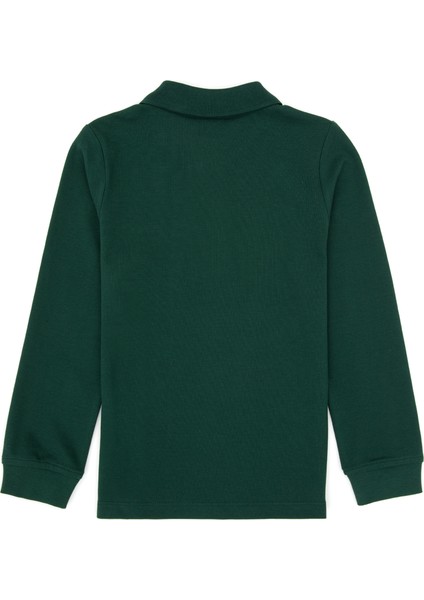 Erkek Çocuk Koyu Yeşil Sweatshirt 50313790-VR079 fiyatları