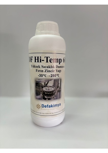 Df Hi-Temp 601 Yüksek Sıcaklık Zincir Yağı- 1 Lt fiyatları