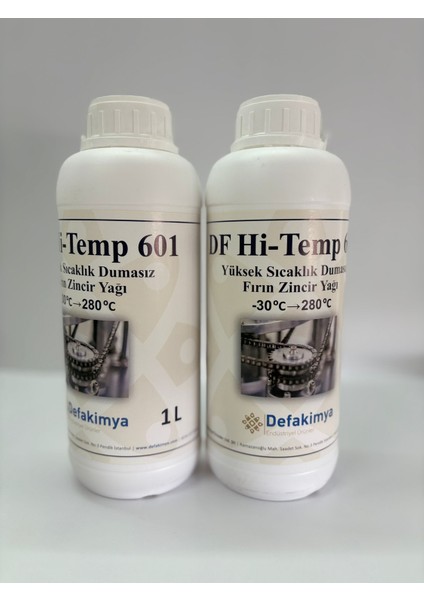 Df Hi-Temp 601 Yüksek Sıcaklık Zincir Yağı- 1 Lt fırsatları