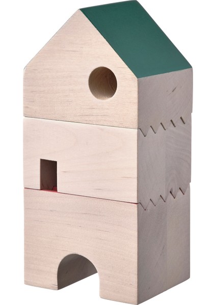 Dekoratif Aksesuar, Masif Ahşap, 14 cm
