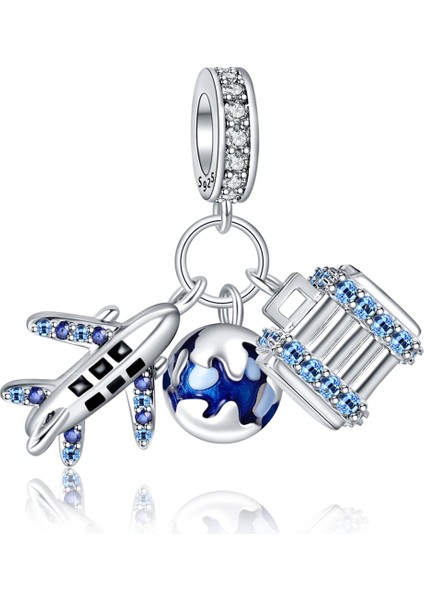 Mavi Taşlı Uçak, Valiz ve Dünya Sallantılı Charm