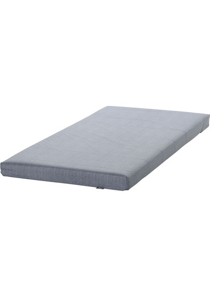 Tek Kişilik Yatak, Açık Mavi, 90X200 Cm, Sert