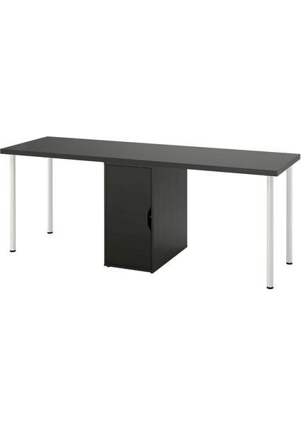 Çalışma Masası, Venge-Siyah, 200X60 cm