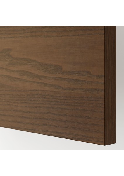 Çekmece Ön Paneli, Koyu Kahve-Dişbudak Kaplama, 80X20 cm fiyatları
