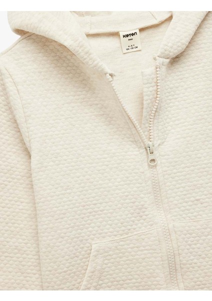 Bej Kız Bebek Sweatshirt 6WMG10094AK modelleri