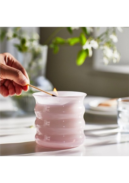 Lugnare Bardakta Kokulu Mum Pembe 50 Saat Yasemin modelleri