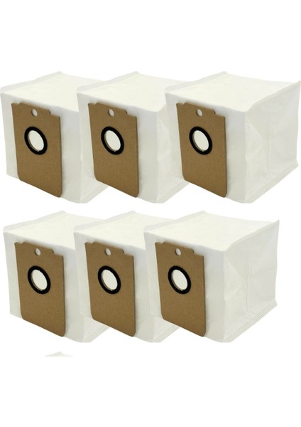 Robot Süpürge Toz Torbası 6'lı, Arçelik Imperium Rs 9231, Beko Robo-X Vrr 82314 Vb ile Uyumlu