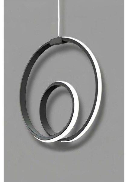 Perla Black Kumandalı 3 Renk Modern Sarkıt LED Avize indirimleri