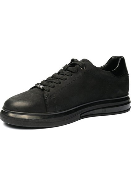 Pomon Siyah Süet Erkek Sneaker 24817-M fiyatları