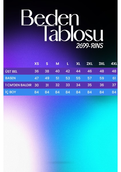 Erkek Jean Tulum Pantolon Rins