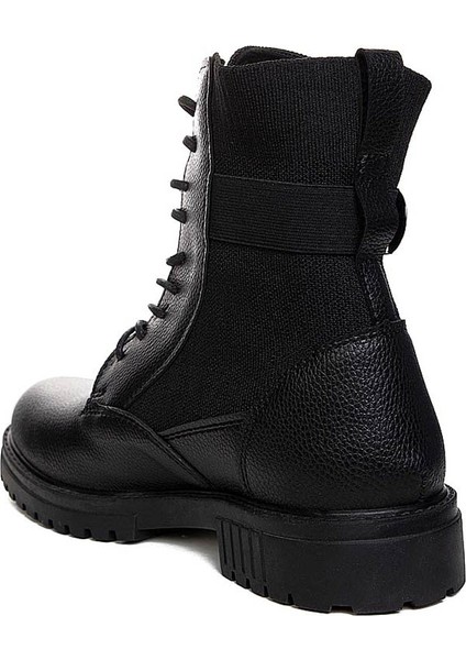 Suni Deri Siyah Erkek Bot & Bootie 134 modelleri