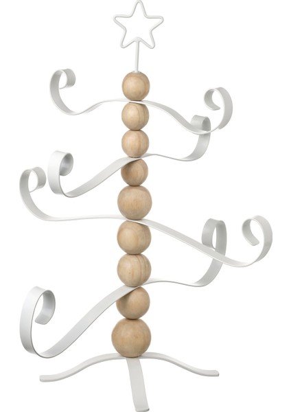 Dekoratif Aksesuar, Çam-Beyaz, 57 cm
