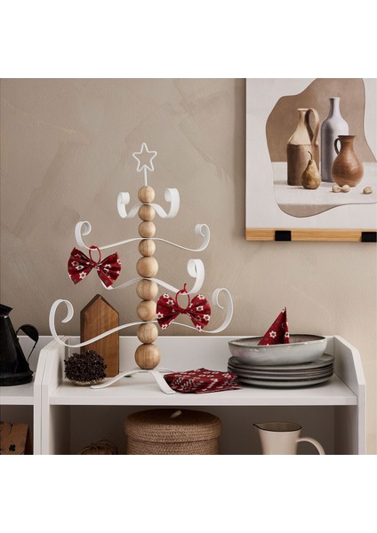 Dekoratif Aksesuar, Çam-Beyaz, 57 cm fiyatları