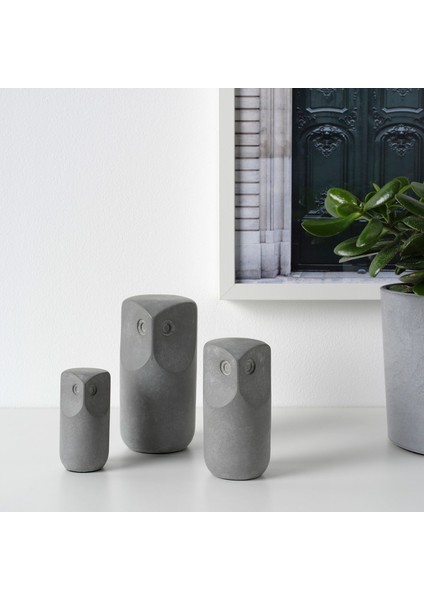 Dekoratif Aksesuar, Gri, 3 Adet fırsatları