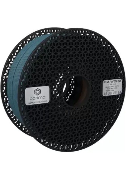 Pla Wood Ahşap 1.75MM Filament - 1kg, Çam Yeşili - Pine