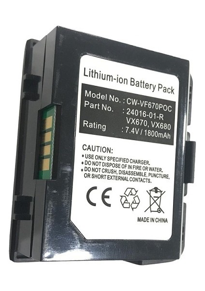 Verifone Vx 680 / Vx 680 Ecr Plus Pos Uyumlu Batarya