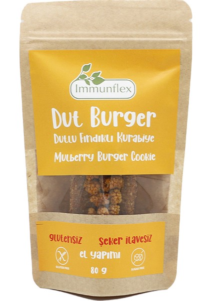 Dut Burger Dutlu Fındıklı Kurabiye