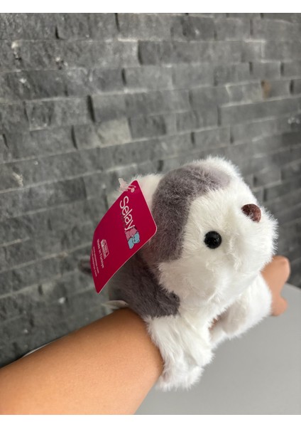25 cm Slap Husky Gri Renk Peluş fiyatları