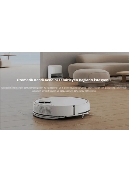 Alpha 3 Lazer Sensörlü Robot Süpürge ve Paspas (Resmi Distribütör Garantili) indirimleri