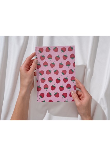 Çilek Temalı Planner Kartın Kapak Defter indirimleri