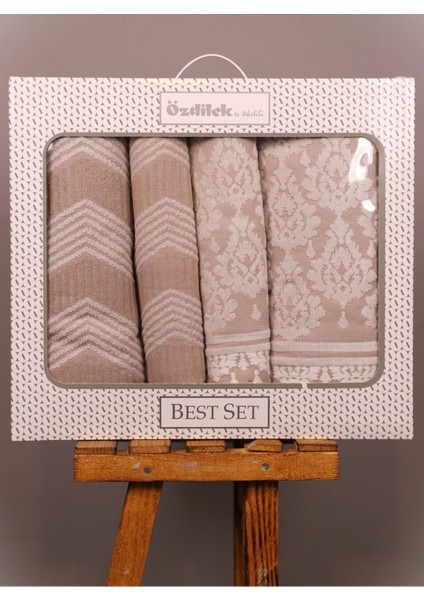 Tappeto Krem - Krem Best Set (Hamam Takımı)