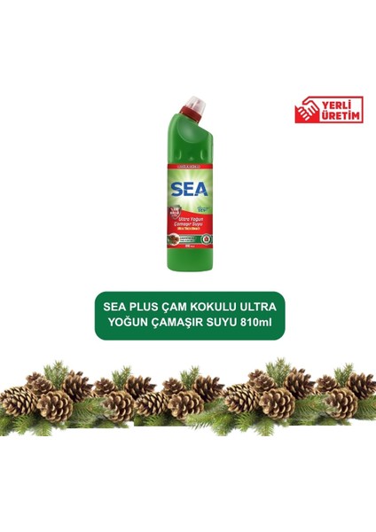 Sea Plus Ultra Yoğun Çamışır Suyu Çam Kokulu 810 ml modelleri
