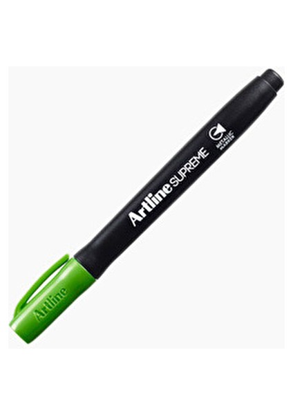 Supreme Metalik Keçe Kalem 1 Adet Metalik Yeşil Renkli Yaratıcı Çizimler İçin fiyatları